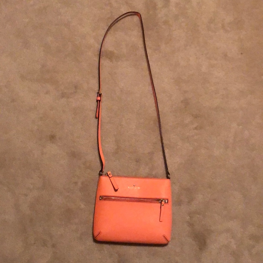 Tangerine Kate Spade crossbody swing pack purse